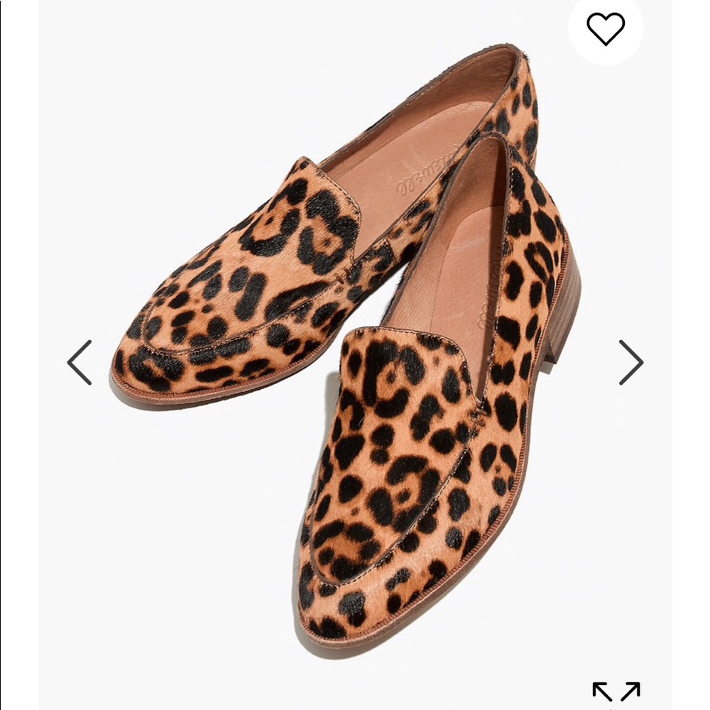 The Frances Loafer in Leopard Calf Hair